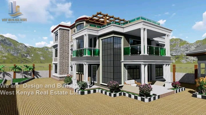 6br maisonette house designs in kenya