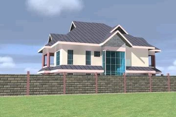 House Plans for 4 Bedrooms Homes in Kenya[house plans in Kenya]